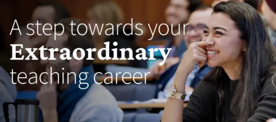 PGDE secondary poster