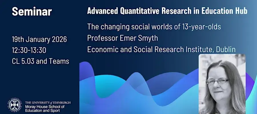 Emer Smyth seminar poster