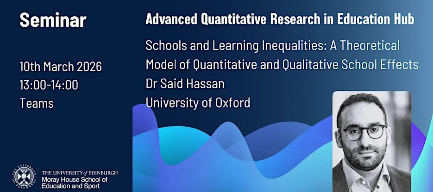 Dr Hassan event poster