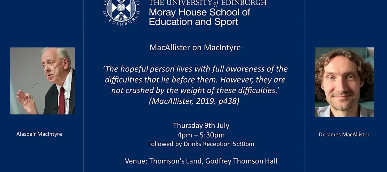 MacAllister on MacIntyre