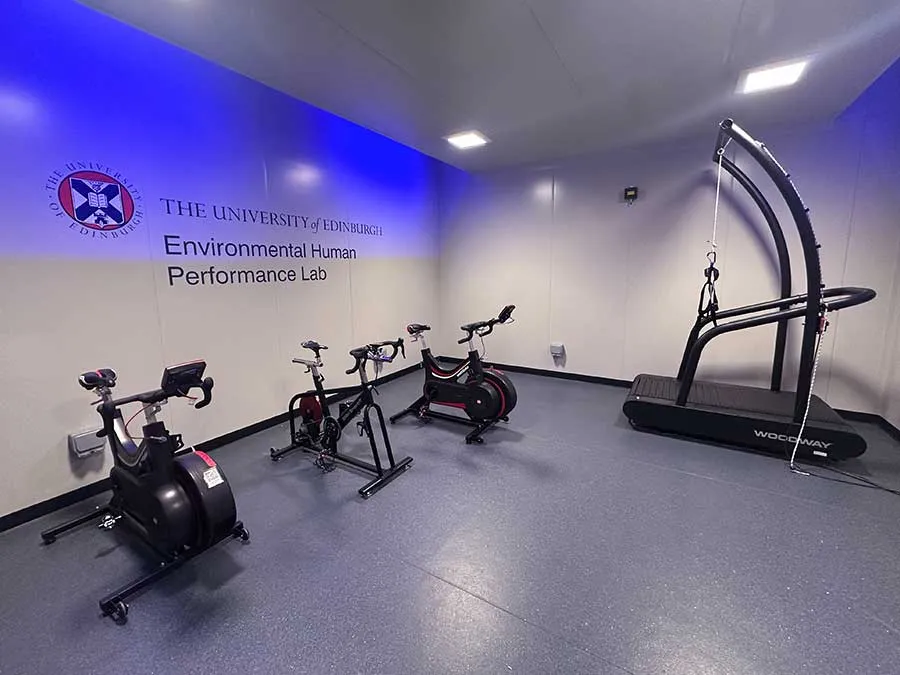 Environmental Human Performance lab interior