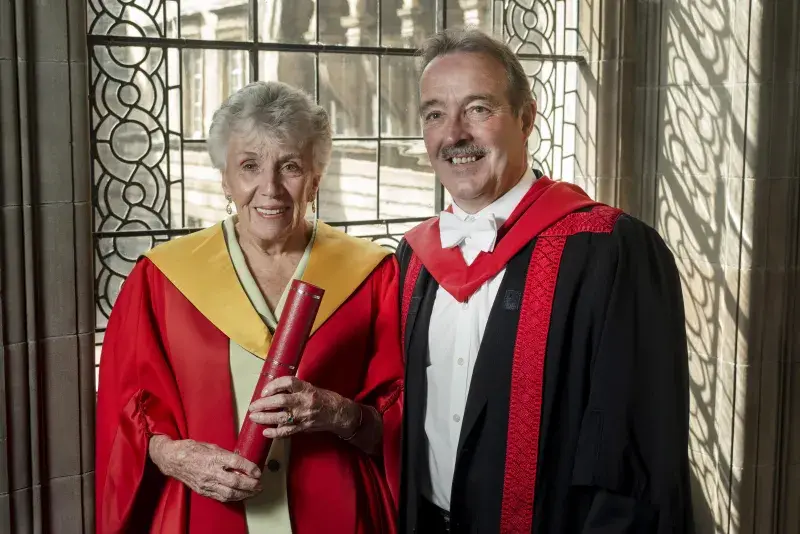 Grant Jarvie and Patricia Liddell Russell