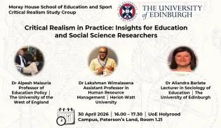 Critical realism seminar poster