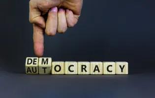 Featured image of McGregor's blog 'Education for Social Justice in an Era of Democracy Fatigue'