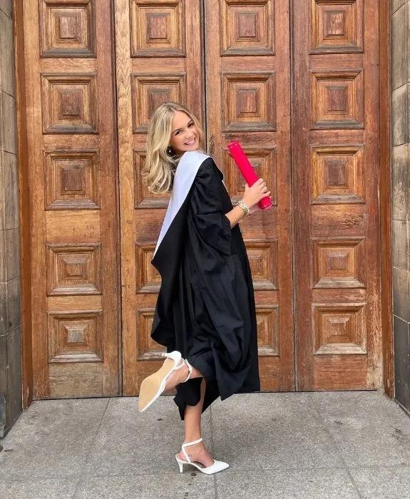 Zoe Gibson at graduation